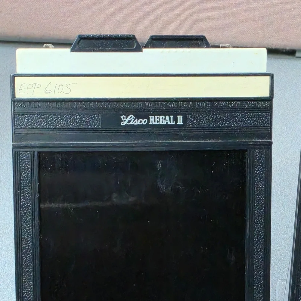 Lisco Regal II Film Holder 4x5 2-Pack Black Good Large Format Photo Accessory